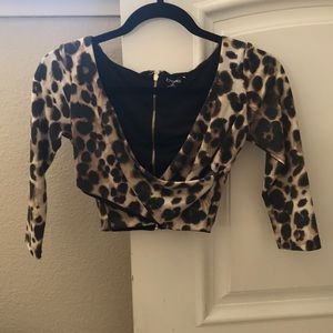 Bebe crop top